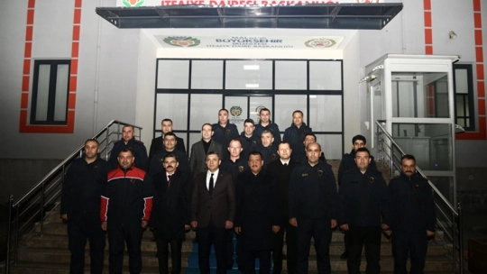 Vali Hulusi Şahin'den Yeni Yıl Ziyaretleri