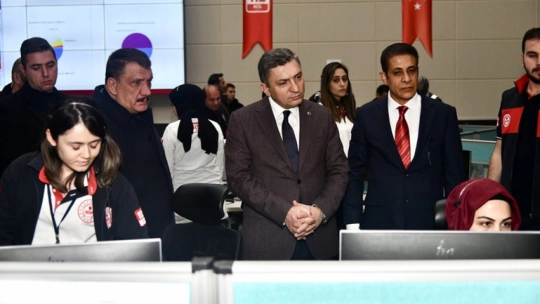 Vali Hulusi Şahin'den Yeni Yıl Ziyaretleri