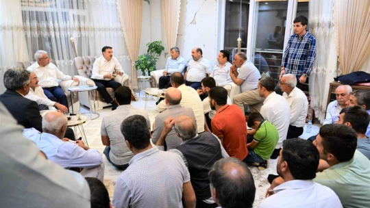 Güder, Kıraç mahalle sakinlerine konuk oldu