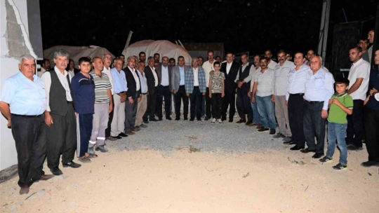 Güder, Kıraç mahalle sakinlerine konuk oldu