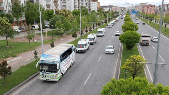 Malatya İspendere Karavan Festivaline Kortejli Açılış
