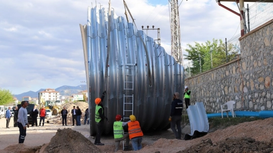 Eskimalatya ve Hatunsuyu Tüp Geçit çalışması devam ediyor