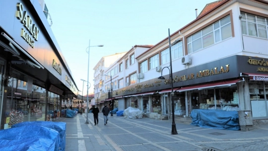Battalgazi'deki Prestij Sokak Çalışmaları Sürüyor