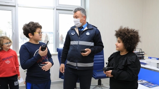Minik Öğrenciler, Battalgazi Belediyesi'ni Gezerek Öğrendi