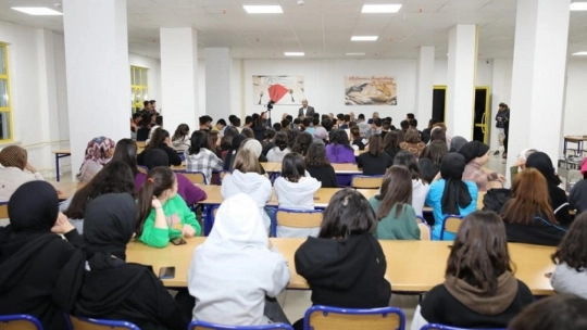 Başkan Güder, Öğrencilere Tecrübelerini Aktardı