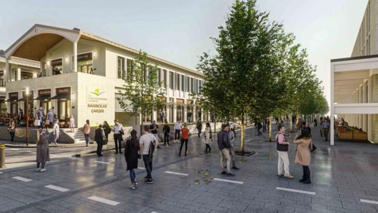 Malatya Çarşı Projesi'nde iş makineleri aralıksız çalışıyor
