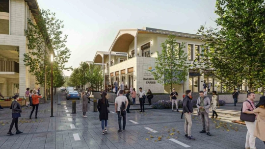 Malatya Çarşı Projesi'nde iş makineleri aralıksız çalışıyor