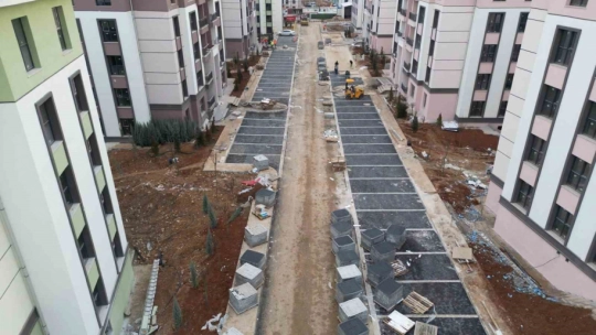 Malatya'da deprem konutlarında sona doğru