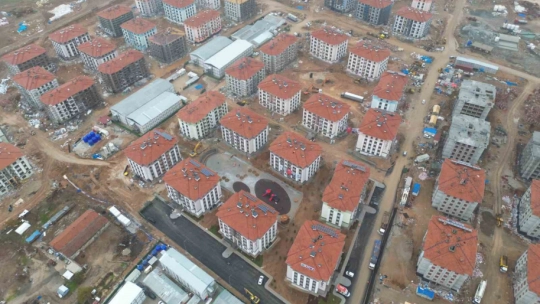 Malatya'da deprem konutlarında sona doğru