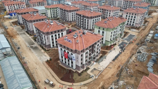 Malatya'da deprem konutlarında sona doğru