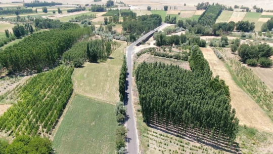 Malatya'da deprem sonrası bozulan yollar yenileniyor