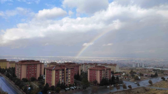 Malatya'da gökkuşağı şöleni