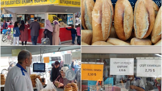 Malatya'da halk ekmeğe zam yapıldı