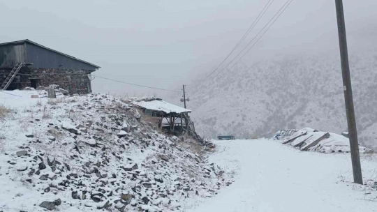 Malatya'da kar yağışı etkili oluyor