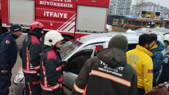 Malatya'da trafik kazasında 1 kişi hayatını kaybetti