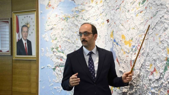 Malatya'da Yenice Barajı'nda çalışmalar devam ediyor