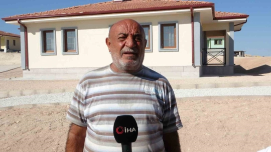 Malatya'daki köy evlerinde çalışmalar hızla sürüyor