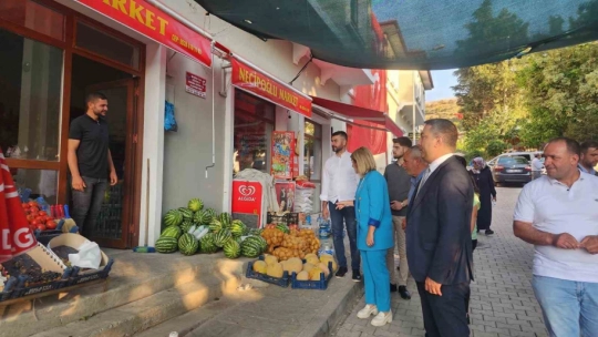 Milletvekili Ölmeztoprak, Doğanyol'da esnaf ve vatandaşların taleplerini dinledi