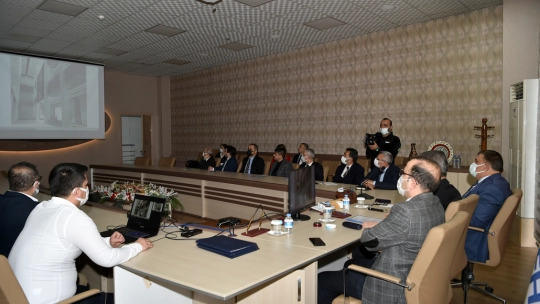 Türkiye'nin en büyük iç mekanına sahip Millet Kütüphanesi'nin sunumu yapıldı