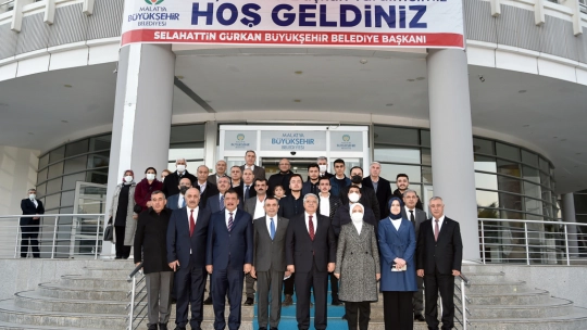 Ak parti genel başkan yardımcısı Demiröz'den Başkan Gürkan'a ziyaret