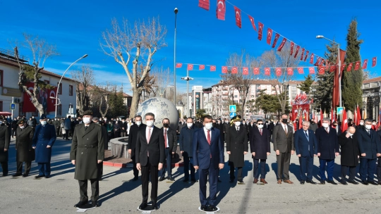 Atatürk'ün Malatya'ya Gelişinin 91.Yılı Töreni Yapıldı