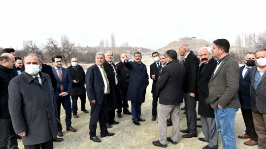 Başkan Gürkan, Kuzey Kuşak Yolunda İncelemede Bulundu