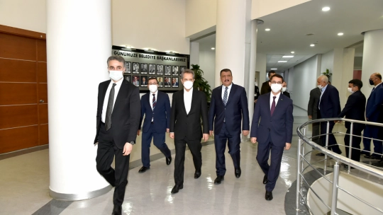 Türkmenistan Büyükelçisi İşankuli Amanlıyev'den Başkan Gürkan'a Ziyaret