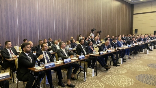MÜSİAD Malatya Yönetimi 107. GİK toplantısı için Karaman'daydı