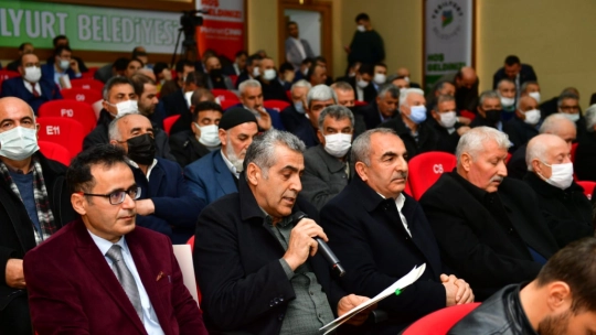 Başkan Çınar, 81 Mahalle Muhtarı ile bir araya geldi