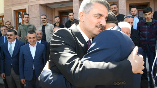 Vali Baruş'a Nikah Sarayında Veda Programı Düzenlendi