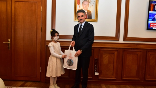 58. Kütüphane Haftası Nedeniyle Vali Baruş'a Ziyaret