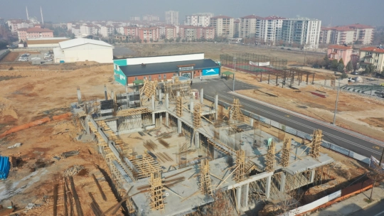 Yakınca Spor Adasının Yapımına Devam Ediliyor