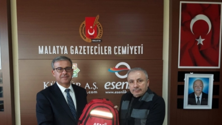 AFAD İl Müdürü Türker, Malatya Gazeteciler Cemiyetini ziyaret etti