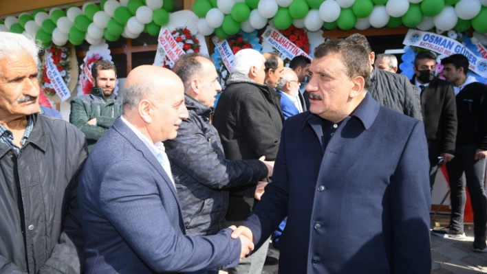 Başkan Gürkan Sakız Köyü Malatya Şubesi Dernek Açılışına Katıldı