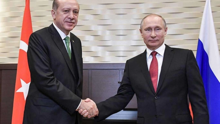 Cumhurbaşkanı Erdoğan, Putin ile görüştü