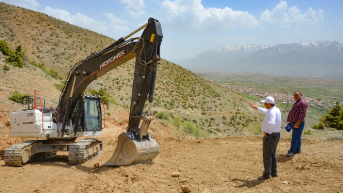 Doğanşehir Elmalı Mahallesi'nin Altyapısı Yenilendi