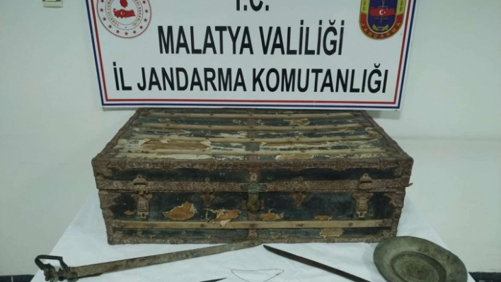 Malatya'da çok sayıda tarih eser ele geçirildi