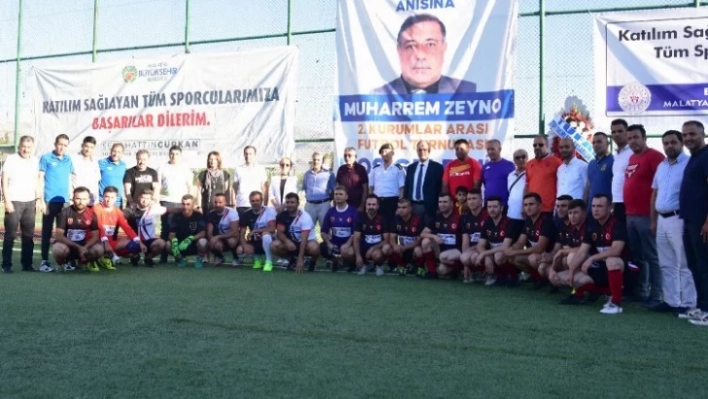 Malatya'da 'Muharrem Zeyno' anısına futbol turnuvası