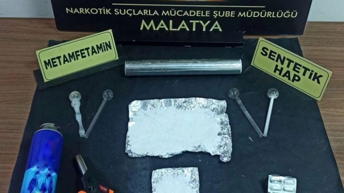 Malatya'da uyuşturucudan 2 tutuklama