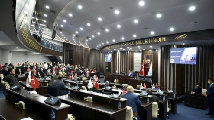 Malatya'da yeni yapılacak olan cami ile ilgili bir sunum gerçekleşti
