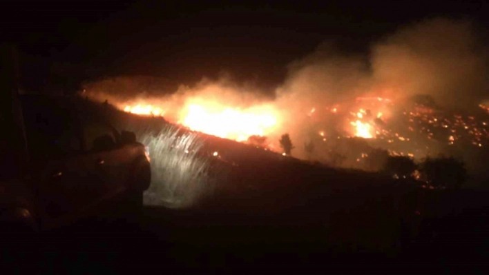 Malatya'daki yangını söndürme çalışmaları sürüyor