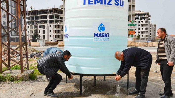 MASKİ, bakteri riskine karşı su tanklarını kaldırıyor