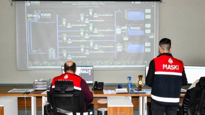 MASKİ, SCADA sistemi ile suları anlık izliyor