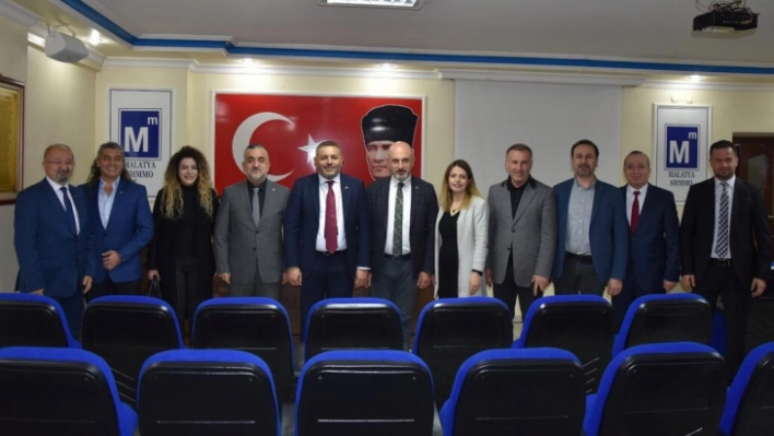 TSO Başkanı Sadıkoğlu Malatya Muhasebeciler Odasını ziyaret etti