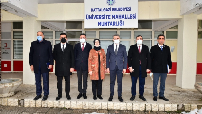 Vali Baruş'dan Üniversite ve Mahalle Muhtarlarına Ziyaret