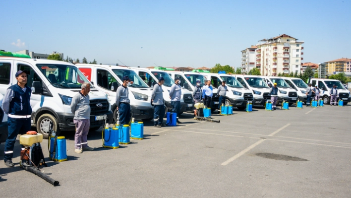 Yaz Dönemi İlaçlama Çalışmaları Devam Ediyor