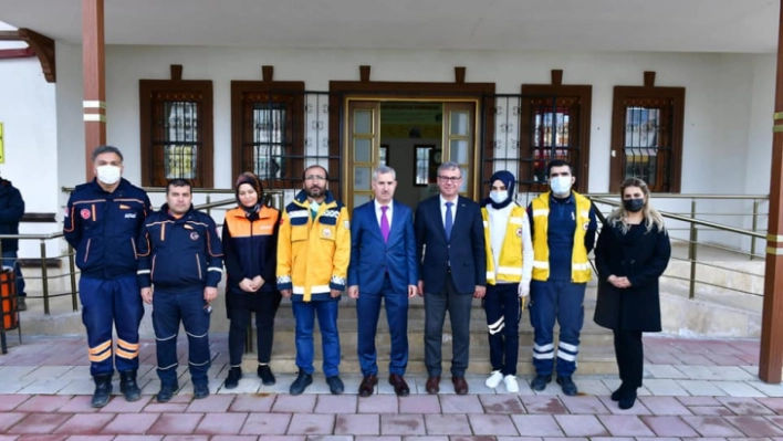 Yeşilyurt Belediyesi'nden Gerçeği Aratmayan Deprem Tatbikatı!