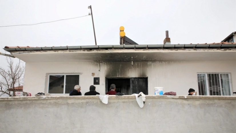 Başkan Güder'den Evi Yanan Aileye 'Geçmiş Olsun' Ziyareti