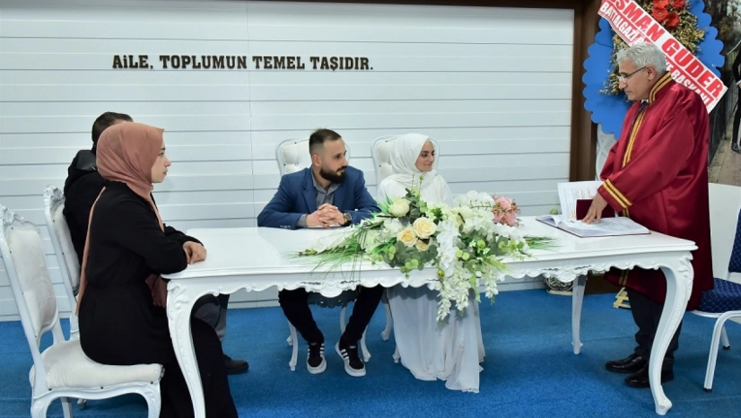 Battalgazi'de 2022 Yılında 1212 Çift Mutluluğa 'Evet' Dedi