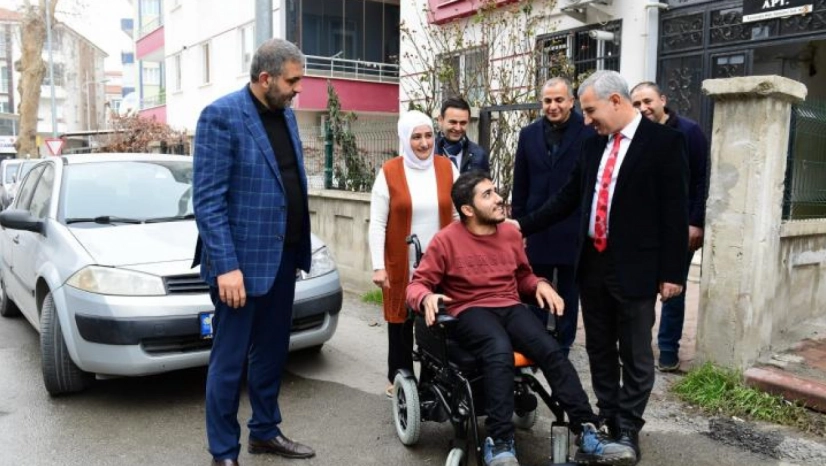 Çınar'dan 'Madikal Malzeme' Projesi kapsamında Akülü Araç Hediyesi